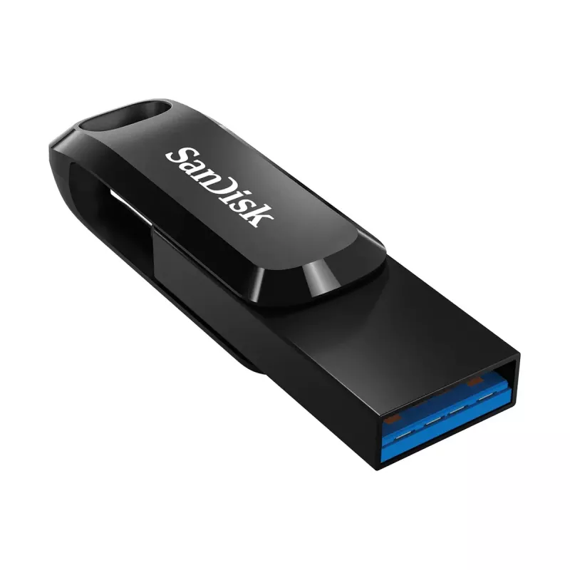 Memoria flash USB SanDisk 256 GB USB Type-A USB Type-C Ultra Dual Drive Go