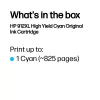HP 912XL Cartucho de tinta original cian de alta capacidad