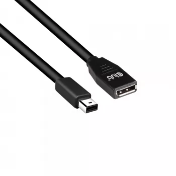 CLUB3D Cable alargador Mini DisplayPort a DisplayPort 1.4 8K60Hz DSC1.2 HBR3 HDR M/H 1m/3,28 ft