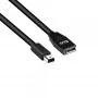 Club 3D CAC-1121 cable alargador de Mini DisplayPort a DisplayPort 1.4, 8K60Hz, DSC 1.2, HBR3, HDR, 32AWG, M/H, 1 m (3,28 ft), negro