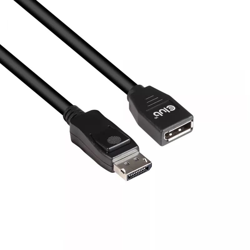 Club 3D CAC-1023 cable alargador DisplayPort 1.4 M/H, 8K, 3 m (9,84 ft), negro