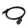 Club 3D CAC-1120 cable alargador de Mini DisplayPort 1.4 a DisplayPort H/M, 8K60Hz, 1 m (3,28 ft), negro
