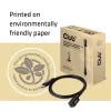 Club 3D CAC-1120 cable alargador de Mini DisplayPort 1.4 a DisplayPort H/M, 8K60Hz, 1 m (3,28 ft), negro