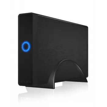 ICY BOX IB-377U3 Caja para HDD negra 3,5