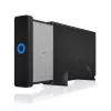 ICY BOX IB-377U3 Caja para HDD negra 3,5