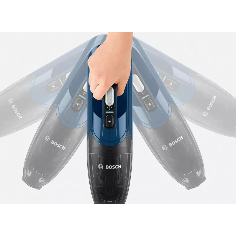 Bosch Serie 2 BBHF216 Aspirador a batería/escoba eléctrica aspirador a batería 2 en 1 batería en seco sin bolsa azul