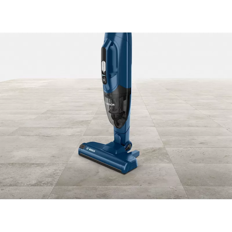 Bosch Serie 2 BBHF216 Aspirador a batería/escoba eléctrica aspirador a batería 2 en 1 batería en seco sin bolsa azul