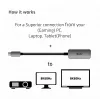 CLUB3D Adaptador activo USB Type-C a DisplayPort 1.4 8K60Hz HBR3