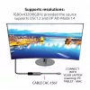 CLUB3D Adaptador activo USB Type-C a DisplayPort 1.4 8K60Hz HBR3