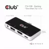 CLUB3D Hub USB Type-C 4 en 1 a HDMI™ 4K60Hz USB Type-C PD / USB Type-A / conector de audio