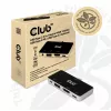 CLUB3D Hub USB Type-C 4 en 1 a HDMI™ 4K60Hz USB Type-C PD / USB Type-A / conector de audio