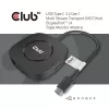 CLUB3D Hub USB Type-C 3.2 Gen 1 Multi Stream Transport (MST) DisplayPort 1.4 Triple Monitor