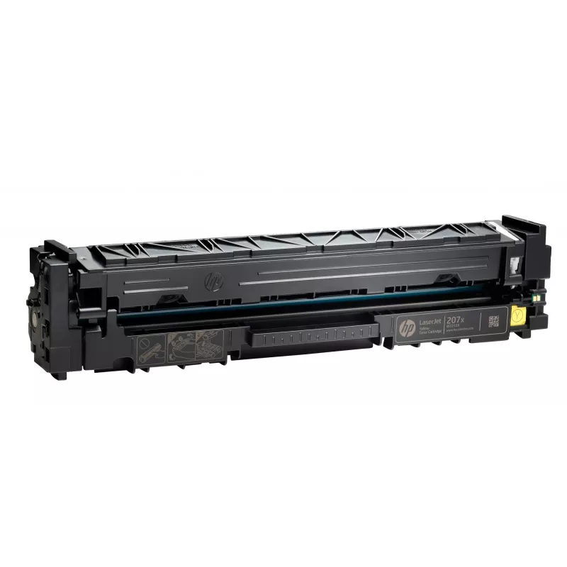 HP 207X Alto rendimiento Amarillo Original LaserJet Cartucho de tóner, 2450 páginas, Amarillo, 1 ud.