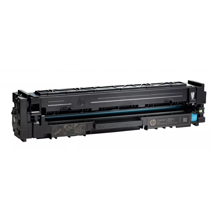 HP 207X Alto rendimiento Cian Original LaserJet Cartucho de tóner, 2450 páginas, Cian, 1 ud.