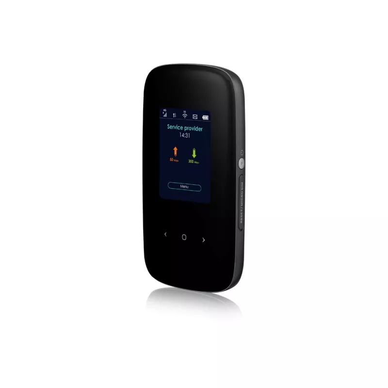Zyxel LTE2566-M634 Router inalámbrico Dualband (2,4 GHz / 5 GHz) 4G Negro