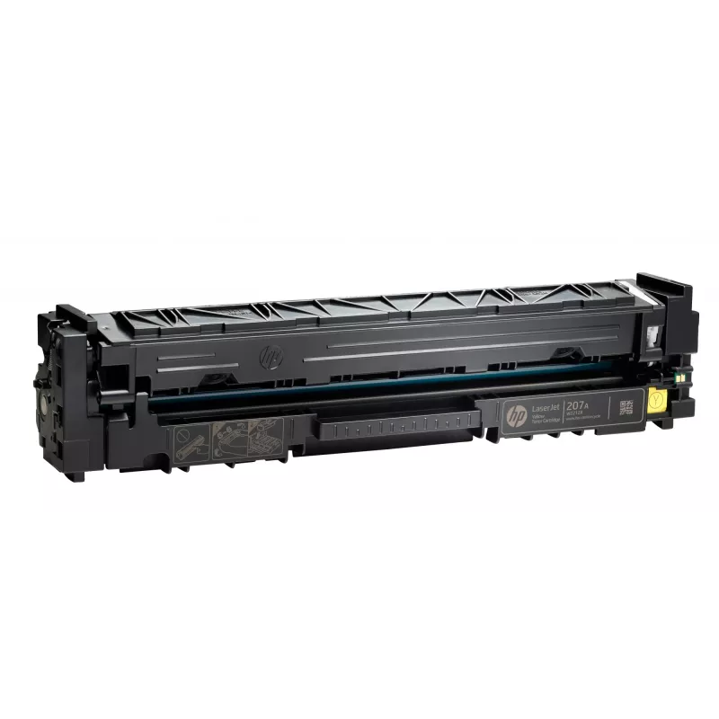 HP 207A Amarillo Original LaserJet Cartucho de tóner, 1250 páginas, Amarillo, 1 ud.