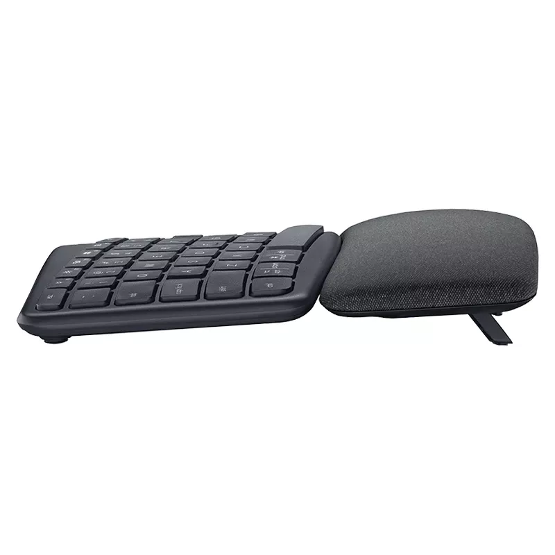 LOGITECH Ergo K860 - Teclado inalámbrico dividido Grafito Qwerty Pan Nordic