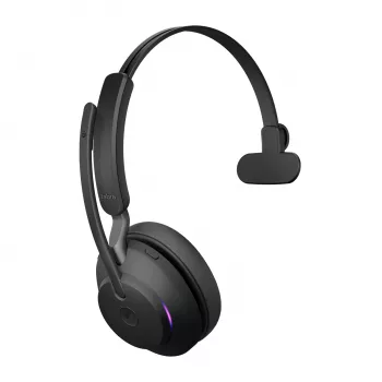 Jabra Evolve2 65 USB-A Negro MS Cargador Mono