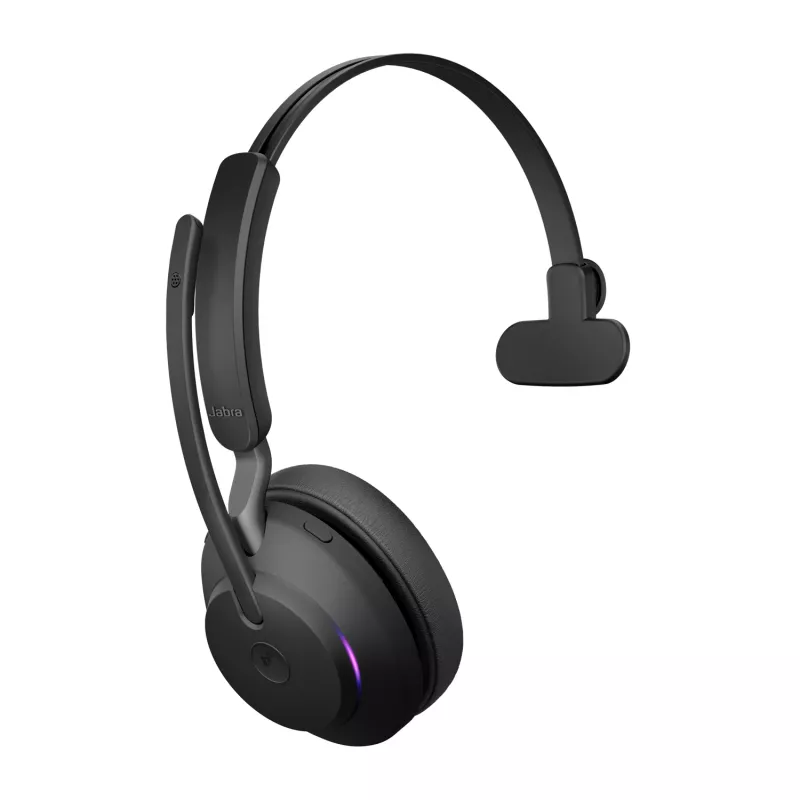 Jabra Evolve2 65 USB-A Negro MS Cargador Mono