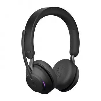 Jabra Evolve2 65 USB-C Negro MS Estéreo, inalámbrico, Oficina/Callcenter, 20 - 20000 Hz, 176,4 g, Auriculares, Negro