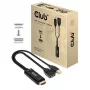 CLUB3D CAC-1331 Adaptador de cable de vídeo 0,25 m HDMI DisplayPort Negro