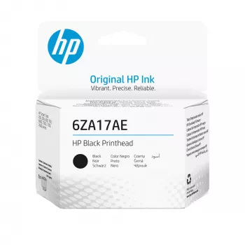 HP 6ZA17AE Cabezal de impresión negro, los cabezales HP GT son compatibles con: HP Smart Tank 5100, 555, 559, 570, 580, 655, 7305, 7308 HP Tank 5100,..., Inyección térmica de tinta, Negro, Malasia, 113 mm, 37 mm