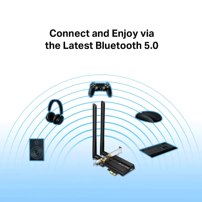 Adaptador PCIe TP-Link AX3000 Wi-Fi 6 Bluetooth 5.0