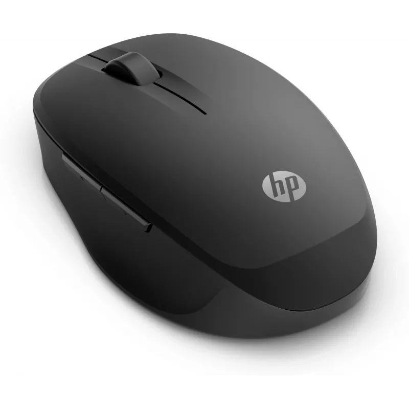 HP Dual Mode Black Ratón 300, Diestro, Óptico, RF Wireless, 3600 DPI, Negro