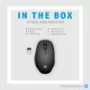 HP Dual Mode Black Ratón 300, Diestro, Óptico, RF Wireless, 3600 DPI, Negro