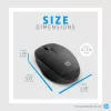 HP Dual Mode Black Ratón 300, Diestro, Óptico, RF Wireless, 3600 DPI, Negro