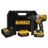 Atornillador-taladrador a batería DeWalt DCD996P2 18V Li-Ion 5Ah Portabrocas de cambio rápido 3 velocidades, 95 Nm, 2,1 kg, Taladrado con percusión
