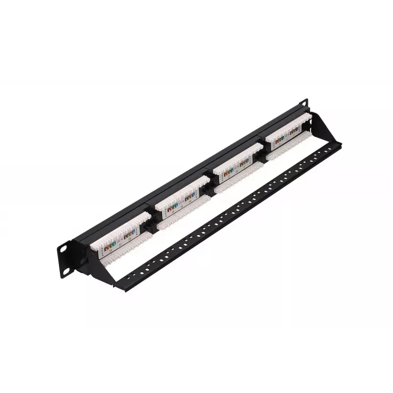 Patch panel Extralink CAT5E UTP V2 24 Puertos