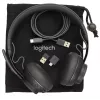 Logitech Zone Wireless MS 981-000854 auriculares Bluetooth, supraaurales, cancelación activa de ruido, carga inalámbrica Qi, Microsoft Teams, grafito