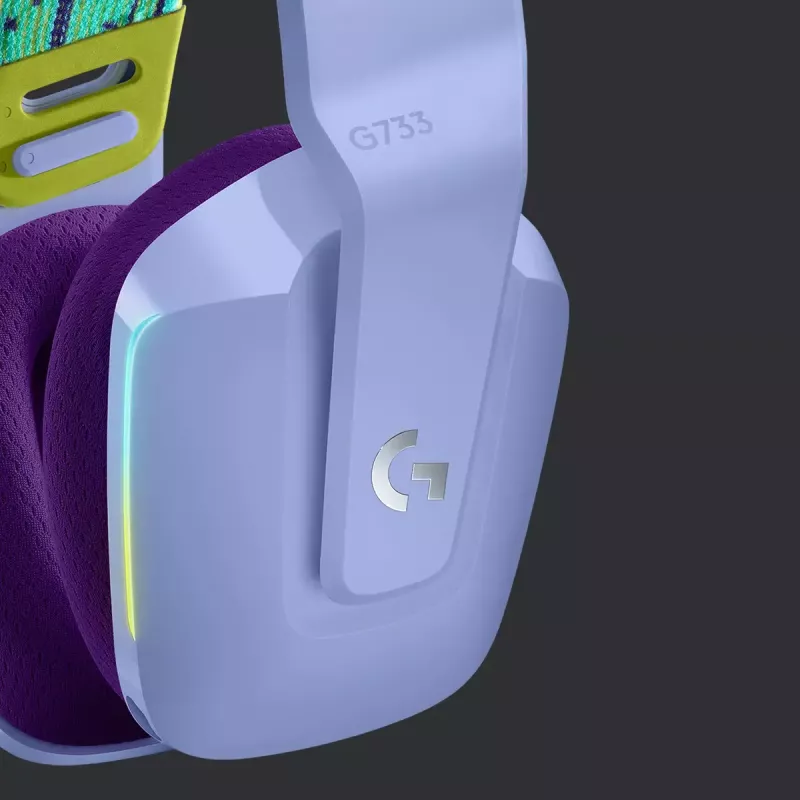 Auriculares Logitech G G733 LIGHTSPEED Wireless RGB Gaming Headset