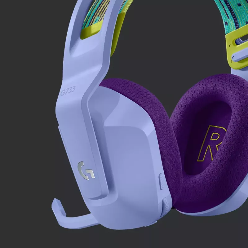 Auriculares Logitech G G733 LIGHTSPEED Wireless RGB Gaming Headset