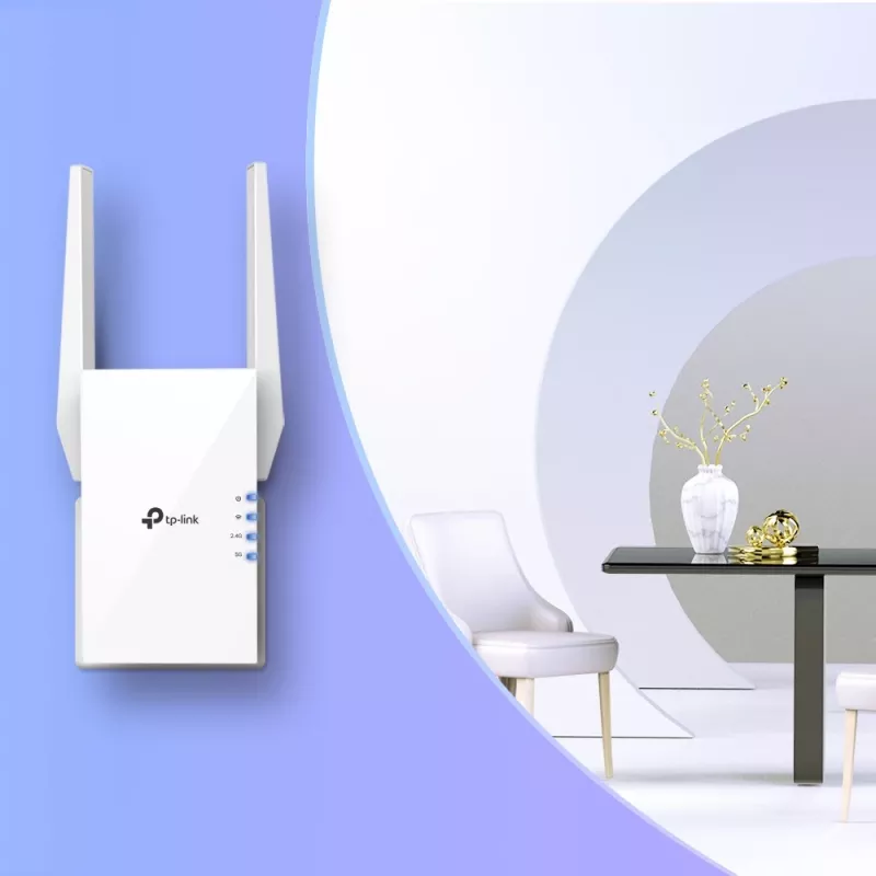 TP-Link RE505X amplificador de red emisor y receptor de red blanco 10, 100, 1000 Mbit/s
