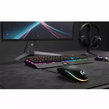 LOGITECH G203 Lightsync ratón gaming USB negro