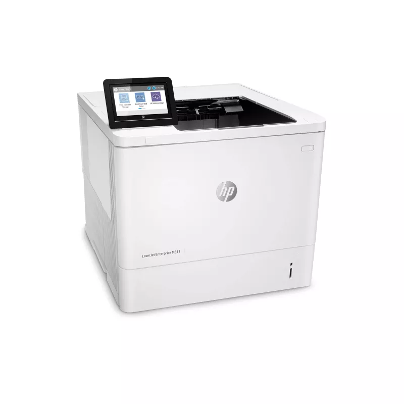 HP LaserJet Enterprise M611dn, láser, 1200 x 1200 DPI, A4, 61 ppm, impresión a doble cara, con red