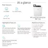 HP LaserJet Enterprise M611dn, láser, 1200 x 1200 DPI, A4, 61 ppm, impresión a doble cara, con red
