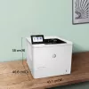 HP LaserJet Enterprise M611dn, láser, 1200 x 1200 DPI, A4, 61 ppm, impresión a doble cara, con red