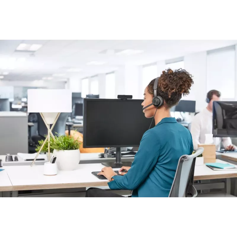 LOGITECH Zone Wired - USB-C / USB-A - auriculares - UC Zone - negro