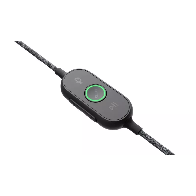 LOGITECH Zone Wired - USB-C / USB-A - auriculares - UC Zone - negro