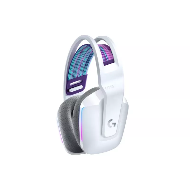 LOGITECH G733 Lightspeed auriculares gaming RGB inalámbricos blanco