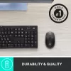LOGITECH M190 ratón inalámbrico tamaño completo Charcoal