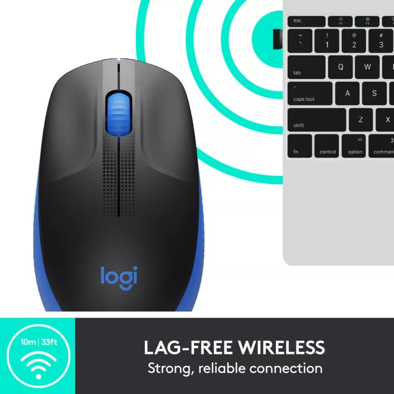 Ratón Logitech M190 inalámbrico USB