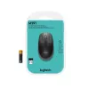 LOGITECH M190 ratón inalámbrico tamaño completo gris medianoche