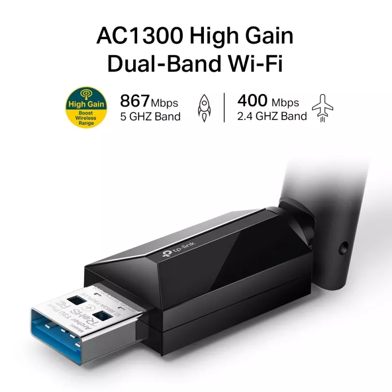 Adaptador WLAN TP-Link Archer T3U Plus