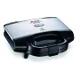Sandwichera Tefal SM1572, 700 W, placas grill 230 x 130 mm, acero inoxidable/negro