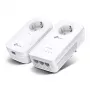 Adaptador de red PowerLine TP-Link TL-WPA8631P KIT 300 Mbit/s Ethernet LAN Wi-Fi blanco 2 uds.