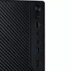 Caja de PC Micro-ATX Akyga AK36BK, Micro ATX / Flex ATX / Mini ITX, USB 3.0 + USB 2.0, sin fuente de alimentación, negro